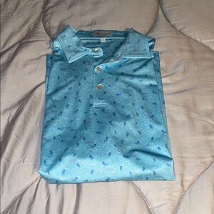 Men's Blue Peter Millar Polo Shirt